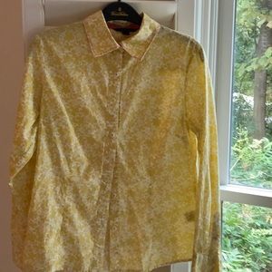 Boden Floral Button Down Shirt